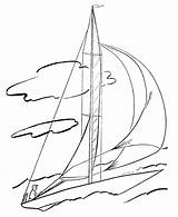 Sailboat Loudlyeccentric Bluebonkers sketch template