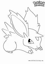 Coloring Nidoran Pokemon Pages Printable Kids sketch template