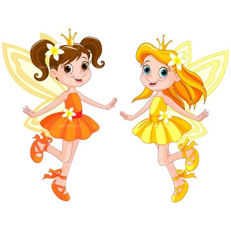 free vintage clip art flower fairies for spring the
