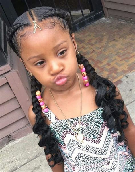 cute hairstyles  black girls kids braids   cute regrann