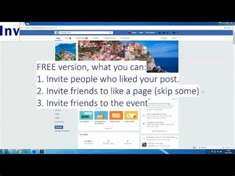 create  invitation  facebook
