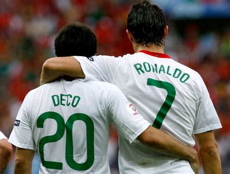 former portuguese player deco believes cristiano ronaldo