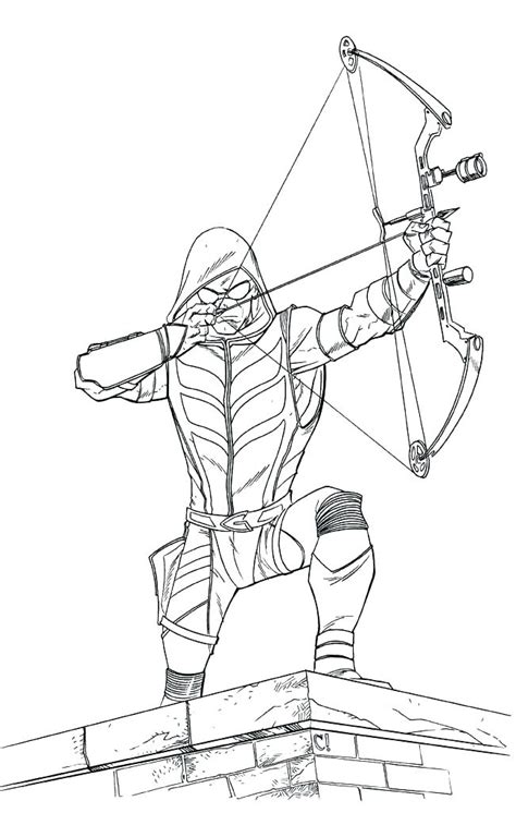 archery coloring pages  coloring pages  kids