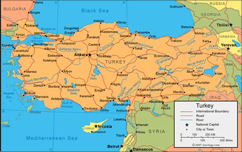 Middle East Maps Turkey Map World And Middle East Gps