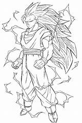 Goku Coloring Pages Super Dragon Ball Saiyan Printable Ssgss Drawing Awesome Print Kids Adult Sheets Getcolorings Dragonball Board Color Getdrawings sketch template