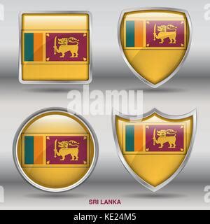 symbol  sri lanka national emblem stock vector image art alamy