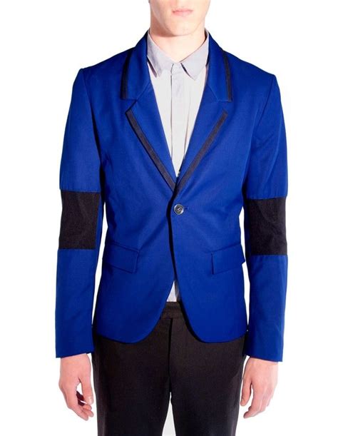 photo  blue mens jacket mens jackets jackets blue man
