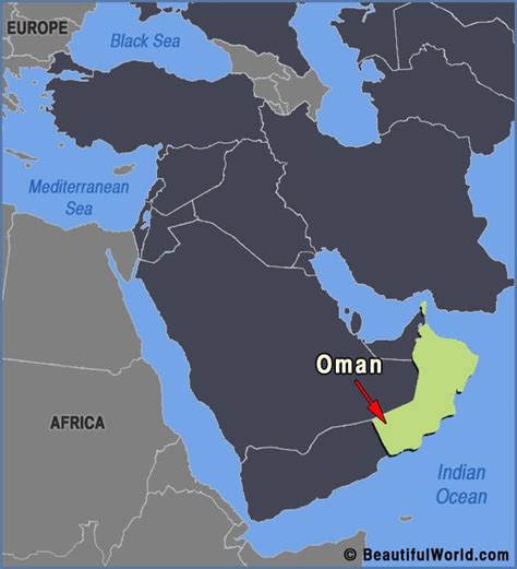 map  oman facts information beautiful world travel guide