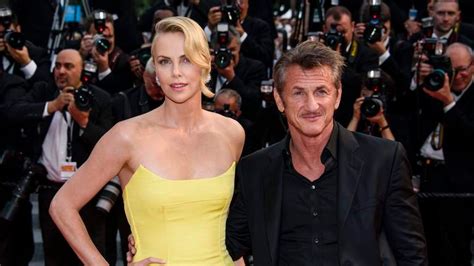 charlize theron and sean penn split reports ents and arts news sky news