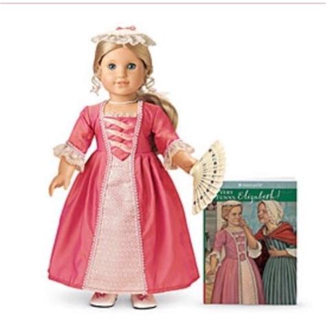 american girl historical doll elizabeth cole   meet outfit