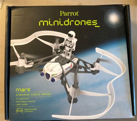 parrot minidrone mars airborne cargo drone   sale  ebay