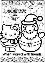 Coloring Crayola Pages Christmas Printable Melody Xmas Colouring Print Hundreds Getcolorings Hello Color Kitty Divyajanani sketch template