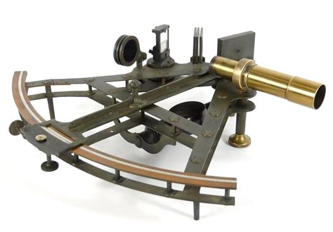 rare double frame sextant antique maps scientific instruments
