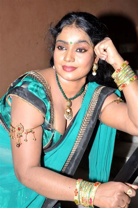 Supporting Actress Jayavani Hot Stills In Saree