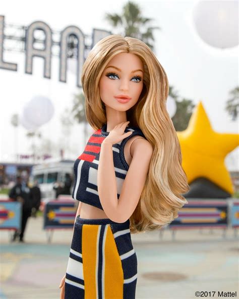 Gigi Hadid Barbie Doll By Tommy Hilfiger Barbie Fashionista Dolls
