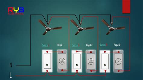 fan connection  regulator wiring diagram youtube