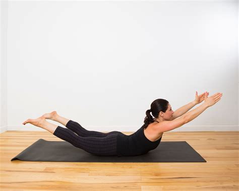 extended locust yoga poses for butt popsugar fitness