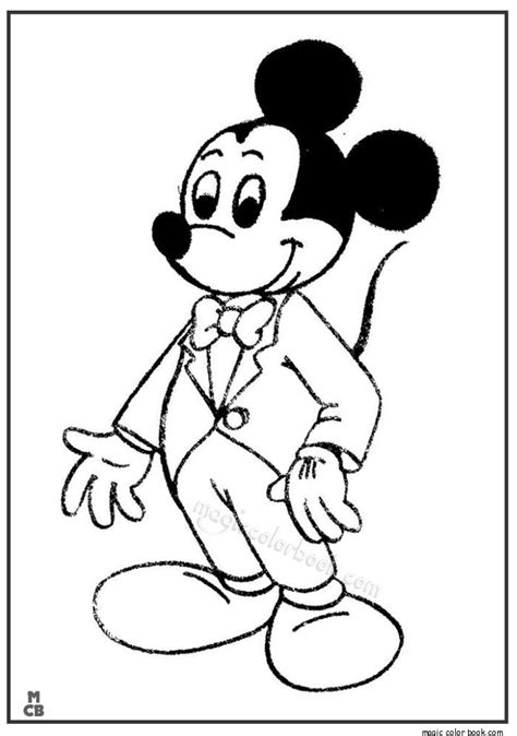 mickey mouse coloring book  adults george mitchells coloring pages