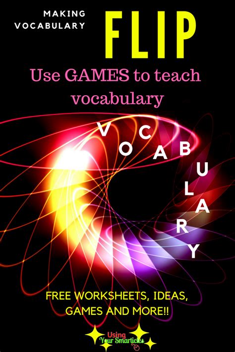 smarticles making vocabulary flip