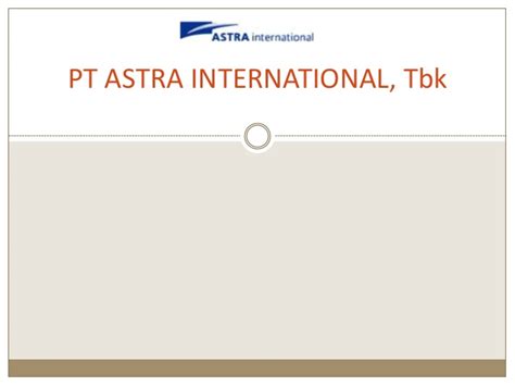 profil pt astra international tbk