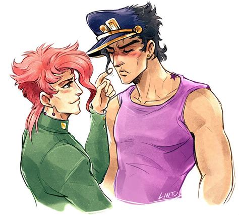 Pin By Бородатый Фей On Jotaro X Kakyoin Jojo Bizarre