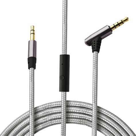 tsumbay mm male  male jack audio cable mixed braided headphone cable  microphone
