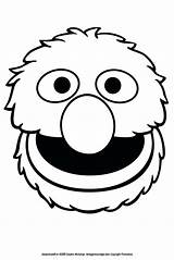 Grover Coloring Sesame Street Pages Face Silhouette Elmo Birthday Quotes Template Printable Templates Party Ak0 Cache Cookie Monster Sheets Getcolorings sketch template