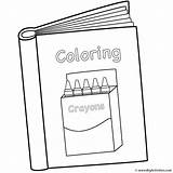 Coloring Book School Pages Back Books 100th Crayons Print Bigactivities Box Coloring2 sketch template