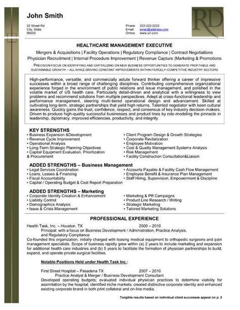 resume templates resume  health care  pinterest