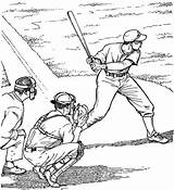 Jays Batter Yankees Dodgers Colouring Cardinals sketch template
