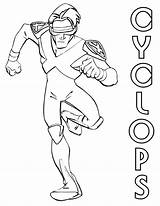 Cyclops Coloring Pages sketch template