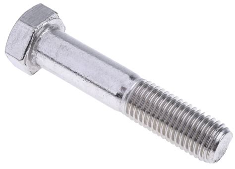 Rs Pro Plain Stainless Steel Hex Bolt M20 X 100mm 508 1307 Rs