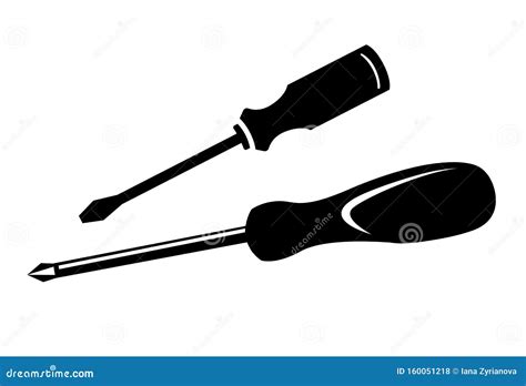 screwdriver icon  trendy flat style isolated  white background driver symbol  web site
