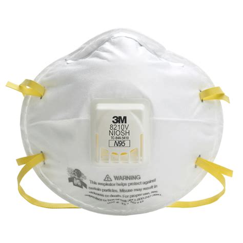 disposable particulate respirator valved white bx grand toy