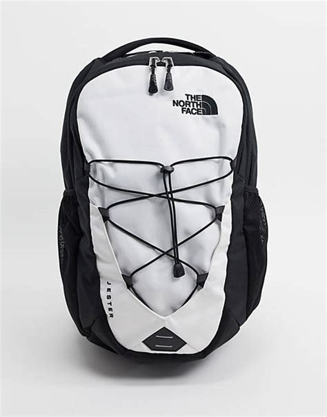 north face jester backpack  white asos
