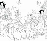 Pages Disney Coloring Channel Printable Princess Colouring Rapunzel Print Getcolorings Color Getdrawings Colorings sketch template