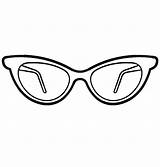 Coloring Pages Colouring Glasses Eyeglasses Stylish Kidsplaycolor Color Kids Eye Boys sketch template