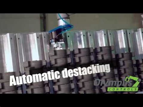 collaborative robot automated destacking youtube