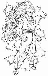Coloriage Goku Coloriages Sayan Saiyan Transformation Imprimer Colorier Facile Saiyajin Shenron Sangohan Avec Terminée Janemba Personnages sketch template