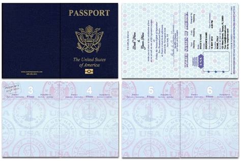 blank passport template invitation templates