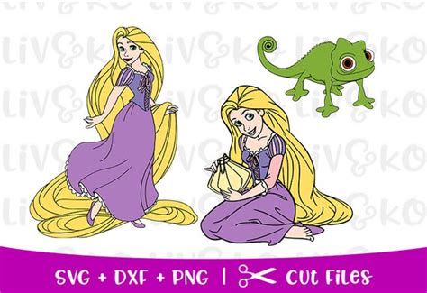 rapunzel svg disney svg rapunzel cut file princess cut etsy