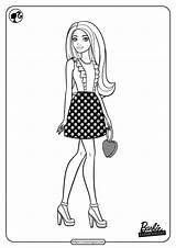 Barbie Coloring Pages Printable Fashionistas Pdf Whatsapp Tweet Email sketch template