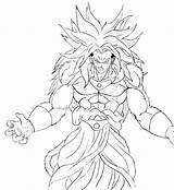 Dragon Ball Broly Coloring Pages Printable Sketch K5 Worksheets Print Sheet sketch template