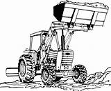 Loader John Deere Cartoon Diferencias Traktor Buscar Payloader Caterpillar Kerja Excavator Clipartmag sketch template