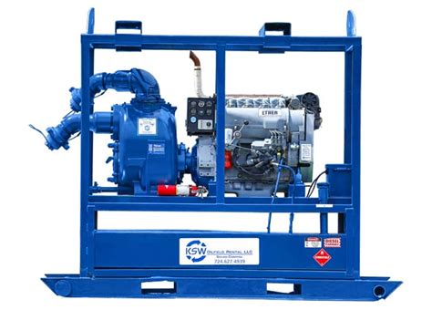 diesel transfer pump ksw oilfield rental solids control