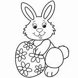 Easter Clipart Coloring Bunny Pages Library Printable Bunnies Clip Pig Cliparts sketch template