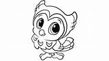 Owl Baby Coloring Pages Printable Kids Getcoloringpages Cute Owls Cartoon sketch template