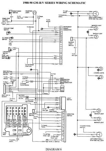 chevy silverado engine wiring diagram