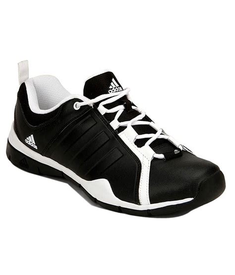 adidas black synthetic leather sports shoes price  india buy adidas black synthetic leather