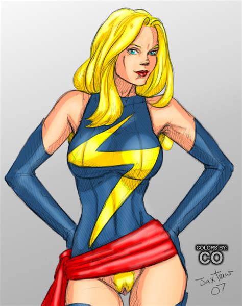 Carol Danvers Without Mask Ms Marvel Nude Porn Pics
